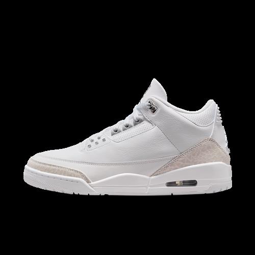 Air Jordan 3 Retro "Pure Money"-sko til mænd - hvid