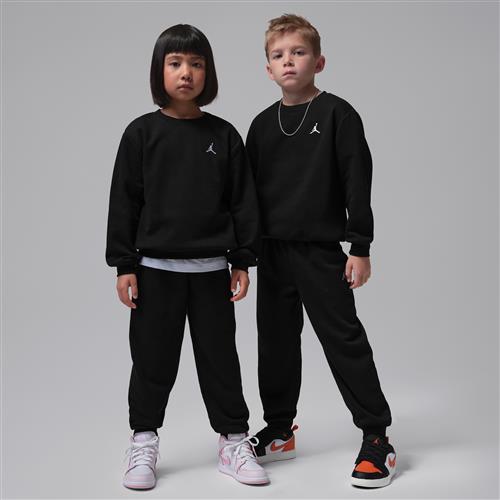 Jordan Brooklyn Fleece-sæt i to dele til mindre børn - sort