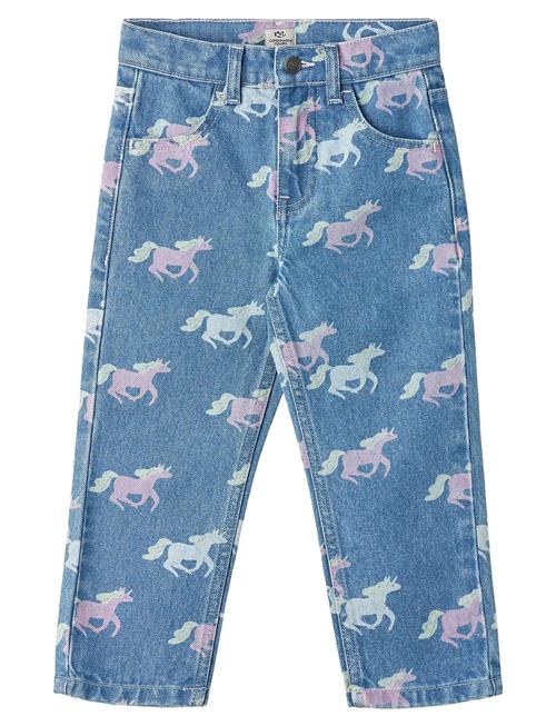 Copenhagen Colors | Organic Jeans W. Regular Fit & Unicorn Print | 86