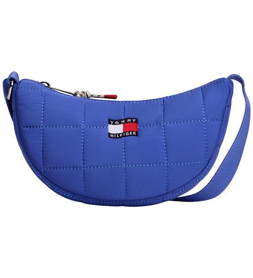 Tommy Hilfiger Taske - Wavy Quilted Moon - Empire BlueBlue