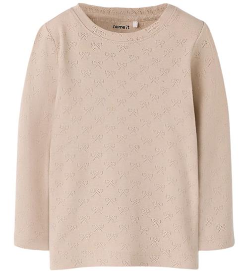 Name It Bluse - NmfSif - Feather Gray