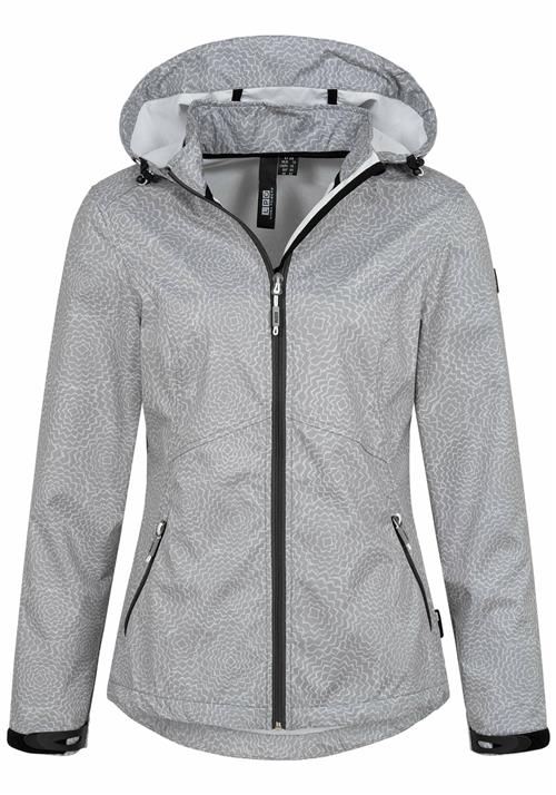 LPO Overgangsjakke 'Ira'  grå / sort / hvid