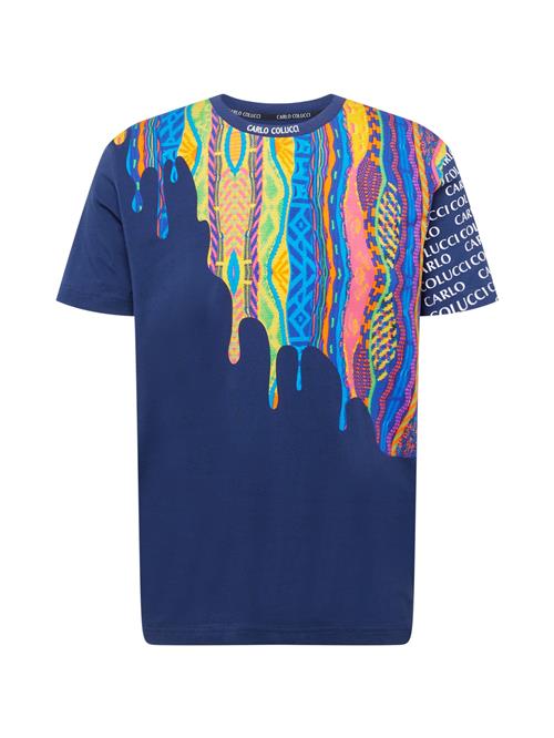 Carlo Colucci Bluser & t-shirts 'DaRe'  indigo / lyseblå / gul / laks