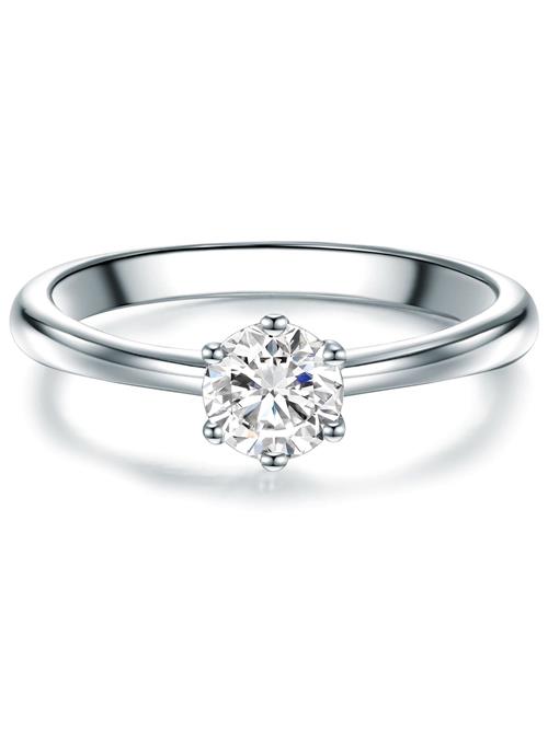 Trilani Ring  sølv / transparent