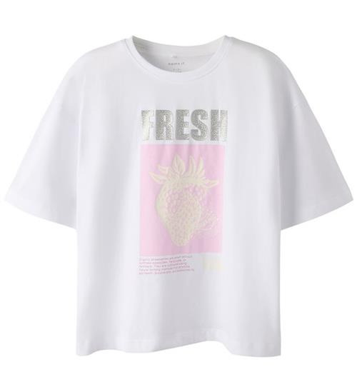 Name it T-shirt - NkfFalkaz - Bright White