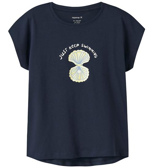 Name it T-shirt - NkfVigea - Navy Blazer/Shell