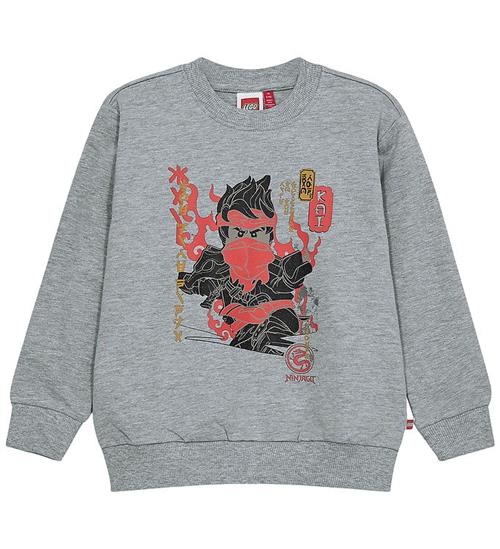 LEGOÂ® Ninjago Sweatshirt - LWSian 205 - Grå