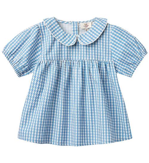 Copenhagen Colors T-shirt - Houndstooth - Blå