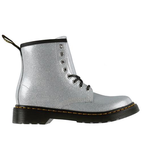 Dr. Martens Støvler - 1460 J - Nebula Glitter - Silver/Silver