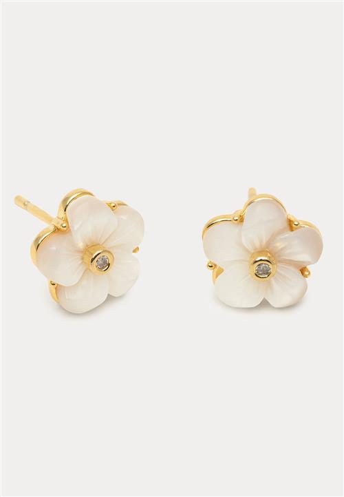 LILY AND ROSE Petite Claire Earrings - Creme Puff