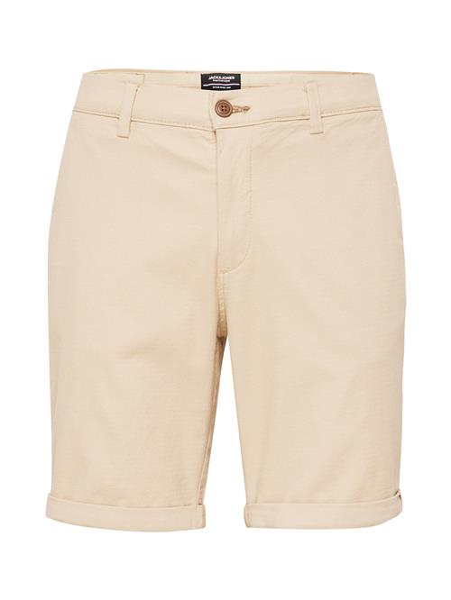 JACK & JONES Lærredsbukser 'JJFury'  beige