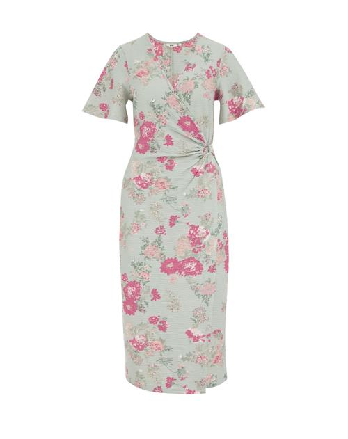 WE Fashion Kjole  grøn / mint / lyserød / lys pink