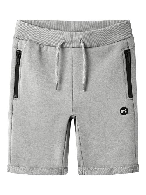 NAME IT Bukser 'NKMVimo'  lysegrå / sort / hvid