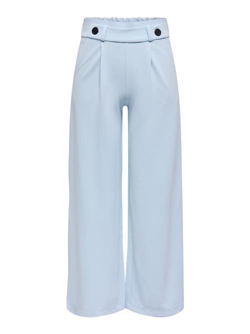 JDY Bukser med lægfolder  lyseblå