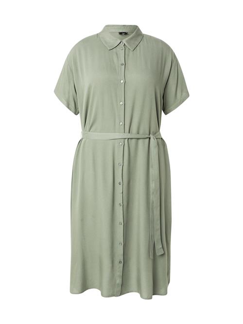 Vero Moda Curve Blusekjole 'VMBumpy'  mørkegrøn