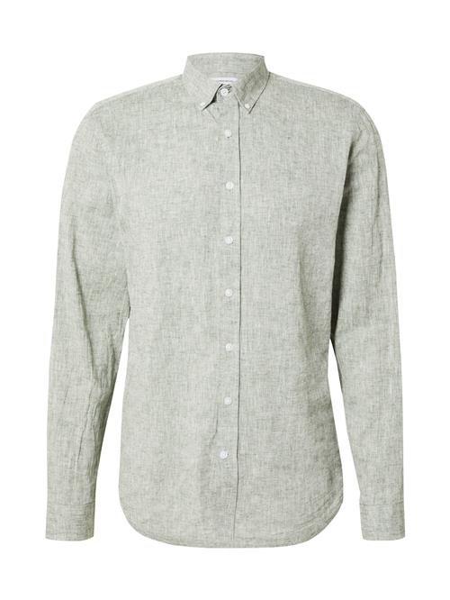 Lindbergh Skjorte  grå-meleret