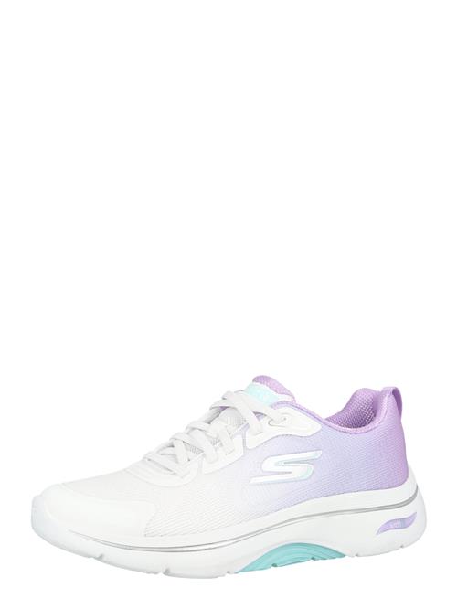 SKECHERS Sportssko 'GO WALK ARCH FIT 2.0 - MEREDI'  lilla / hvid