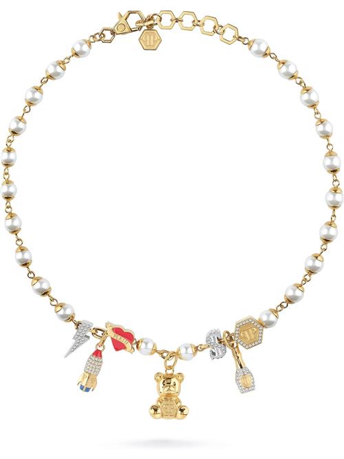 Philipp Plein Kæde  guld / rød / sølv