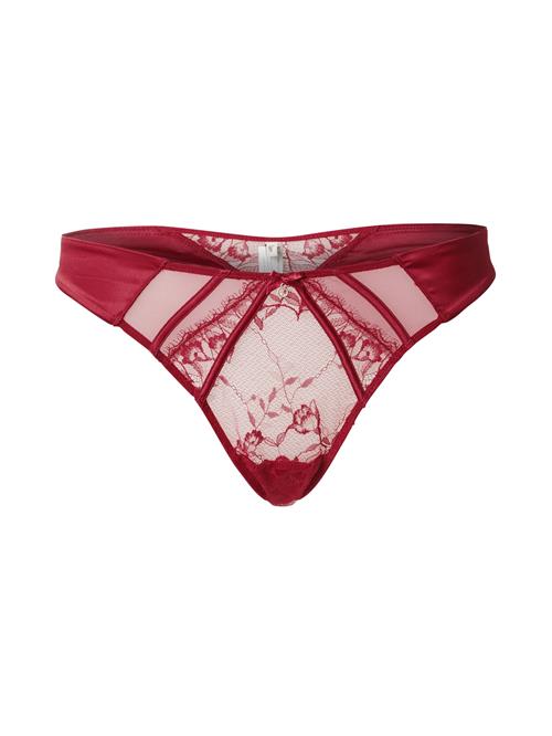 ETAM String 'MASCARADE'  mørkerød