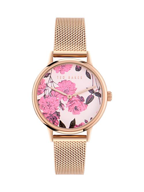 Ted Baker Analogt ur 'Philipa'  rosa guld / pink / lyserød