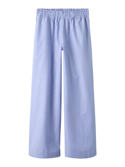 NAME IT Wide Bukser Floritta Purple Impression