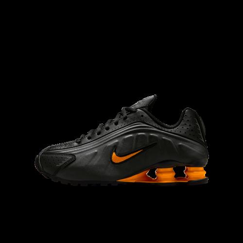 Nike Shox R4-sko til større børn - sort