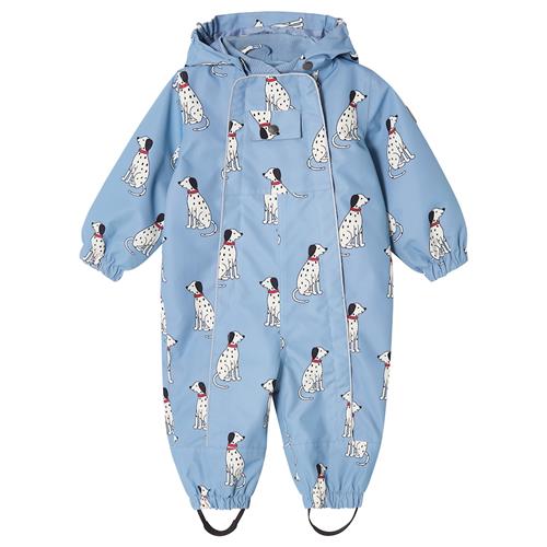Kuling Milano Overtræksdragt Med Skal Dove Blue Dalmatian Dove Blue Dalmatian 74 cm Shell Blå  74 cm  unisex