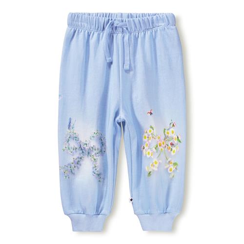 Molo GOTS Simeon Joggingbukser Little Bows  Little Bows 62 cm  Blå  62 cm  kvinde