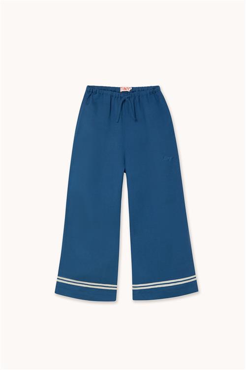 Tinycottons Stripes Vævede Bukser Light Navy  Light Navy 8 Y  Blå  8 år  kvinde