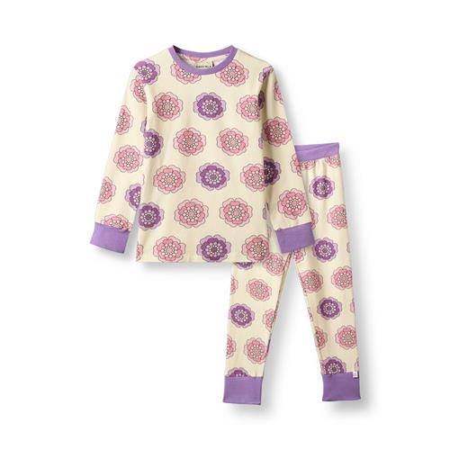 Småfolk Jubilee Pyjamas-sæt Vanilla  Vanilla 4-5 Y  Creme  4-5 år  kvinde