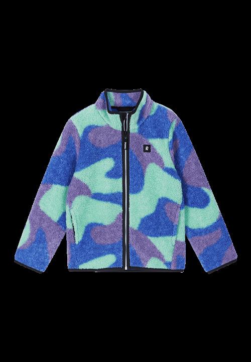 Reima Tupsis Fleece-sweater Sparkly Blue  Sparkly Blue-122 cm  Blå  122 cm  unisex