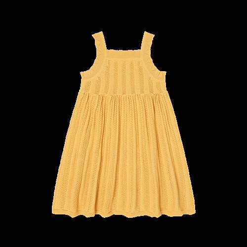 FUB Sommerkjole Med Korte Ærmer Ecru  Ecru-110 cm  Creme  110 cm  kvinde