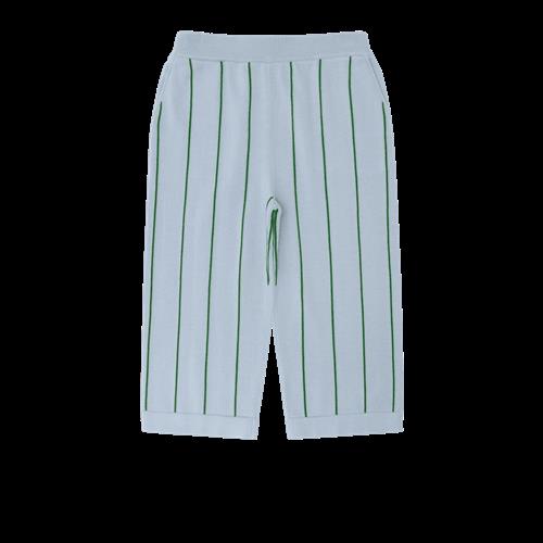 FUB Stribede Bukser Pale Blue/pine  Pale Blue/Pine-130 cm  Blå  130 cm  unisex