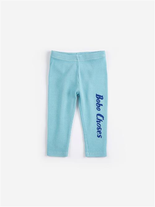 Bobo Choses Bobo Choses Leggings Light Blue  Light Blue 6 months  Blå  6 måneder  unisex