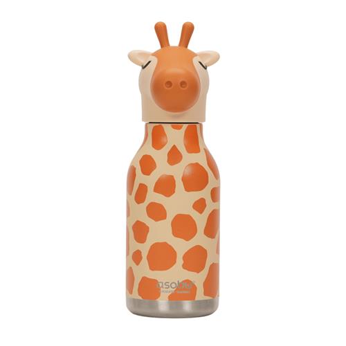 Asobu Bestie Vandflaske Giraffe Spots  Giraffe Spots-OS  Brun  One Size 3 Y+ unisex
