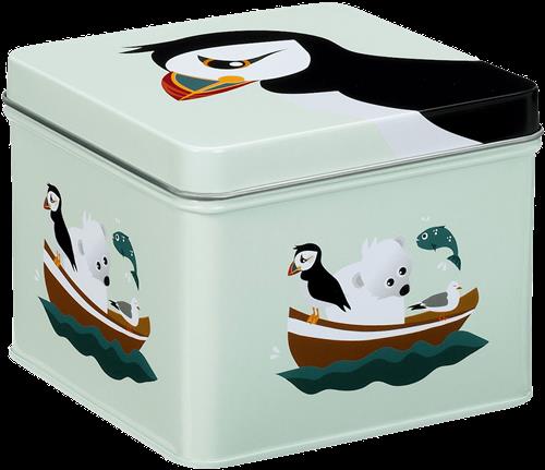 Blafre Lille Blikæske Puffin  Blue-Onesize  Blå  One Size  unisex