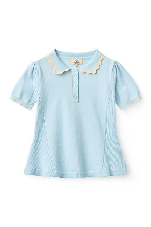 Copenhagen Colors Bluse Ice Blue Cream  Ice Blue Cream 116 cm  Blå  116 cm  kvinde