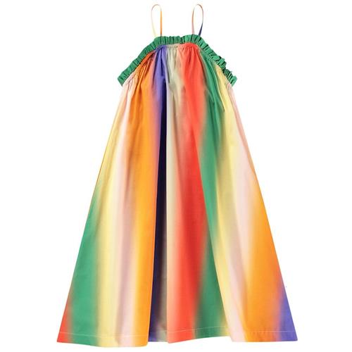 Molo Big Rainbow Connie Kjole 146/152 cm  Orange.  146/152 cm  kvinde