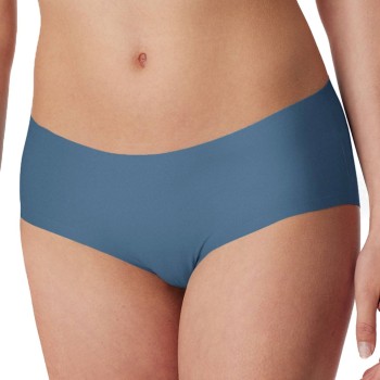 Schiesser Trusser Invisible Cotton Hipster Panty Blå 36 Dame