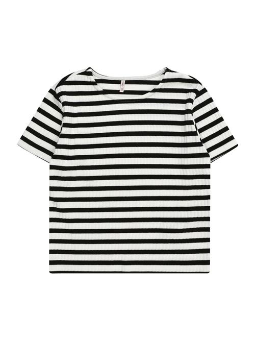 ONLY GIRLS Bluser & t-shirts 'NELLA'  sort / hvid