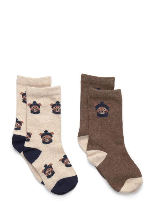 Mango | 2 Pack Patterned Socks | 3-4