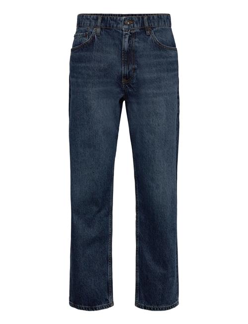 Mango | Moby Straight-Fit Dark-Wash Jeans | 46
