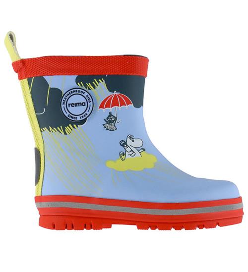 Reima Gummistøvler - Magisk Moomin - Airy Blue