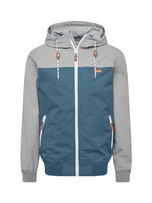 Iriedaily Overgangsjakke 'Auf Deck'  pastelblå / grå