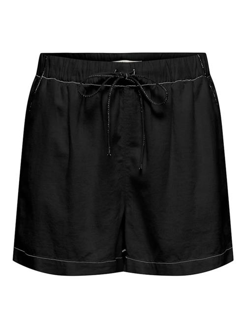 ONLY Bukser 'ONLCARO'  sort / hvid