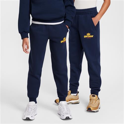 Nike Club Fleece-joggers til større børn - blå