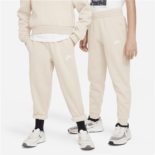 Nike Club Fleece-joggers til større børn - brun