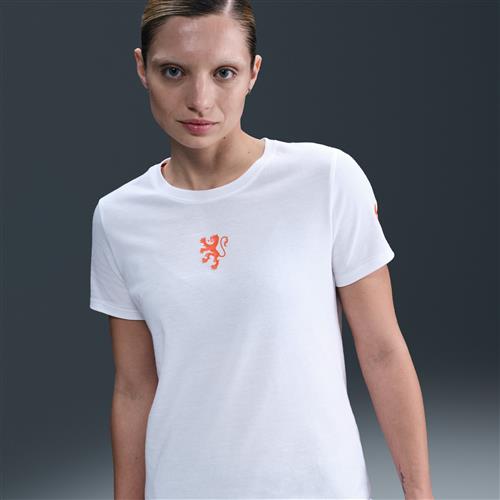 Holland Nike Football-T-shirt til kvinder - hvid