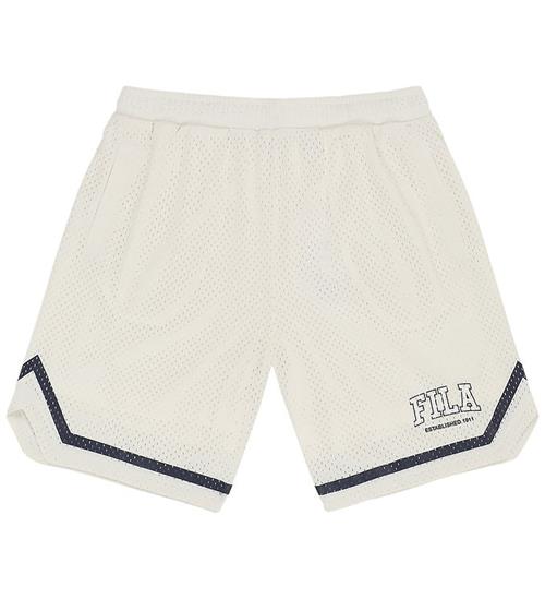 Fila Shorts - Villanova - Loose Mesh Basketball - Egret