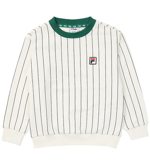Fila Sweatshirt - Lubaco - Egret/ Black Striped